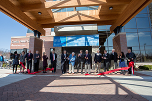 Cowell Family Cancer Center ribbon cutting