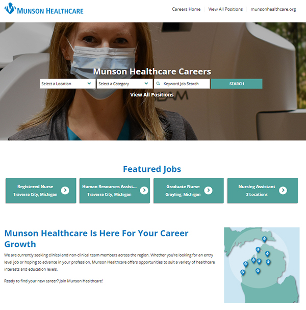 Munson Healthcare Jobs Search